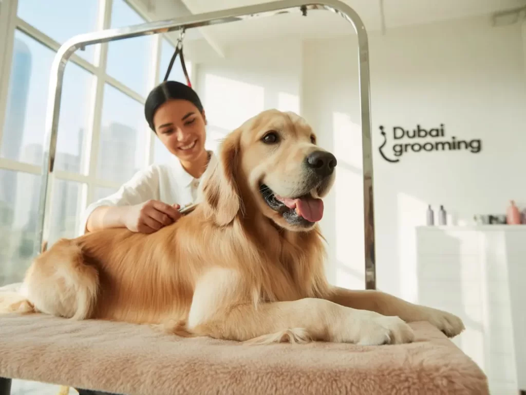 professional pet grooming in Dubai