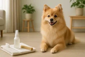 Clean Yellow Dog Teeth Safely at Home